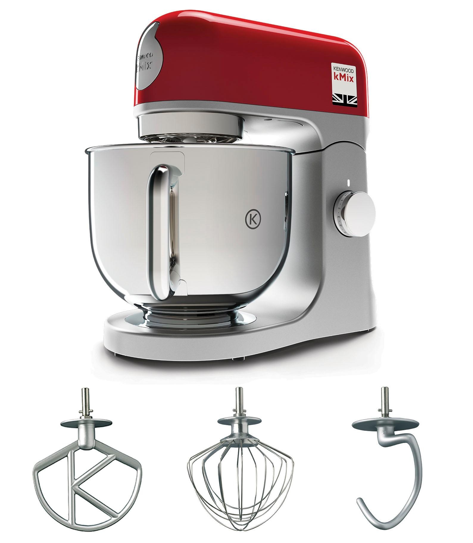 KENWOOD Küchenmaschine »kMix KMX 750RD«, inkl. 3-tlg. Patisserie-Set