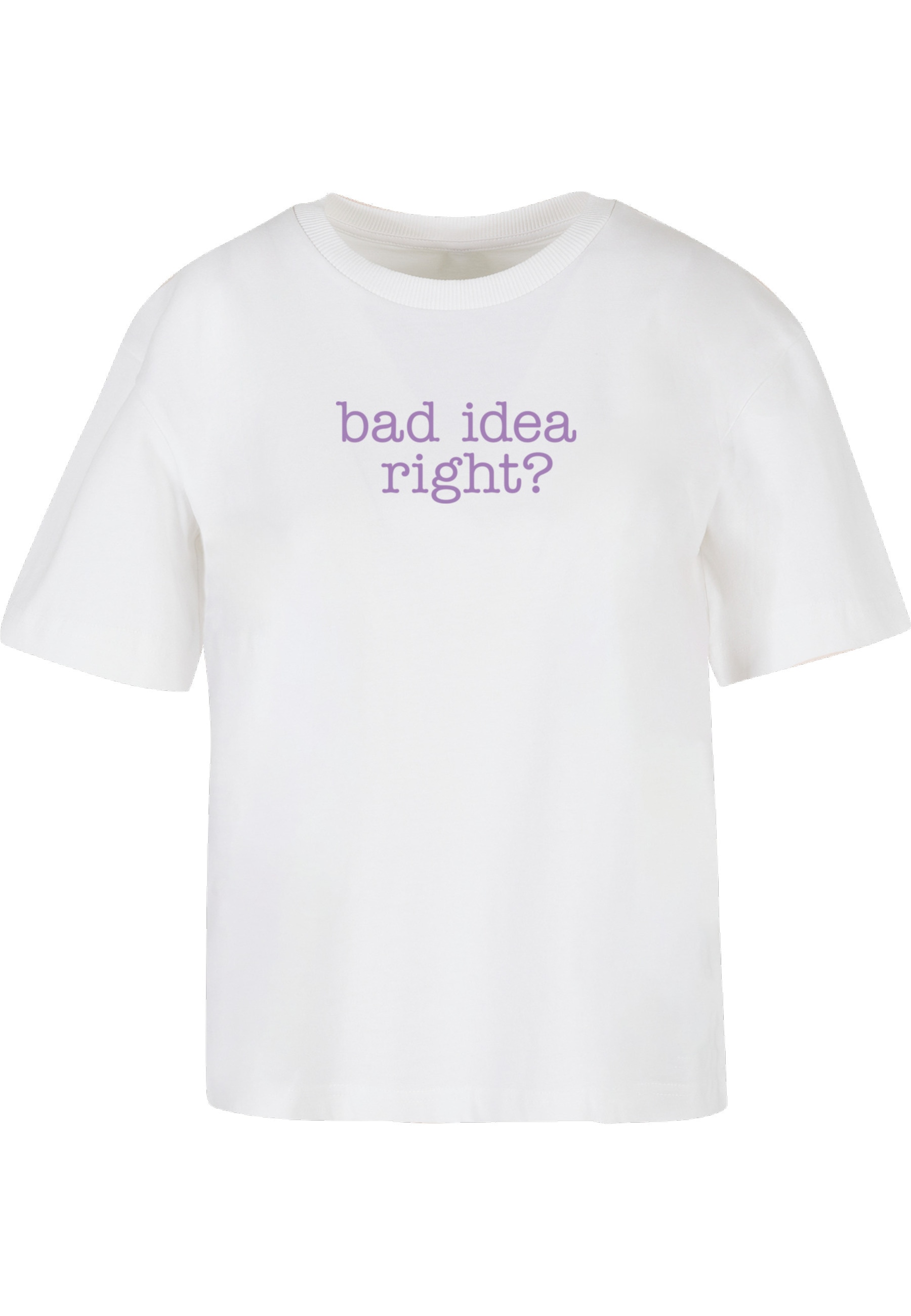 Miss Tee T-Shirt "Miss Tee Bad Idea Tee" 1 Stk. günstig online kaufen