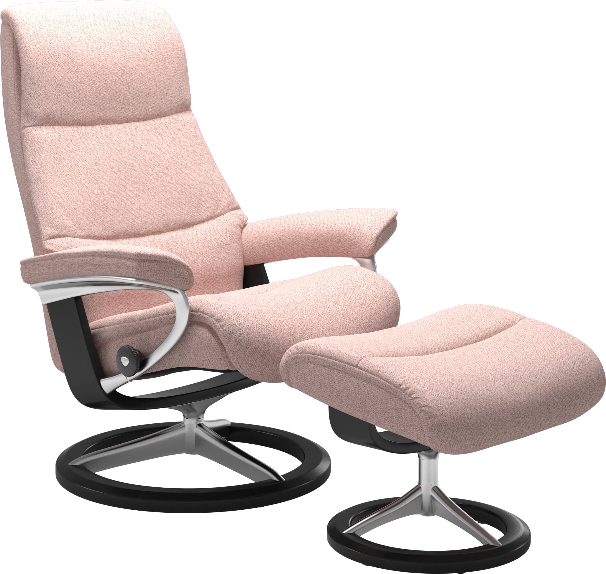 Stressless Fußhocker "View", mit Signature Base,Gestell Schwarz