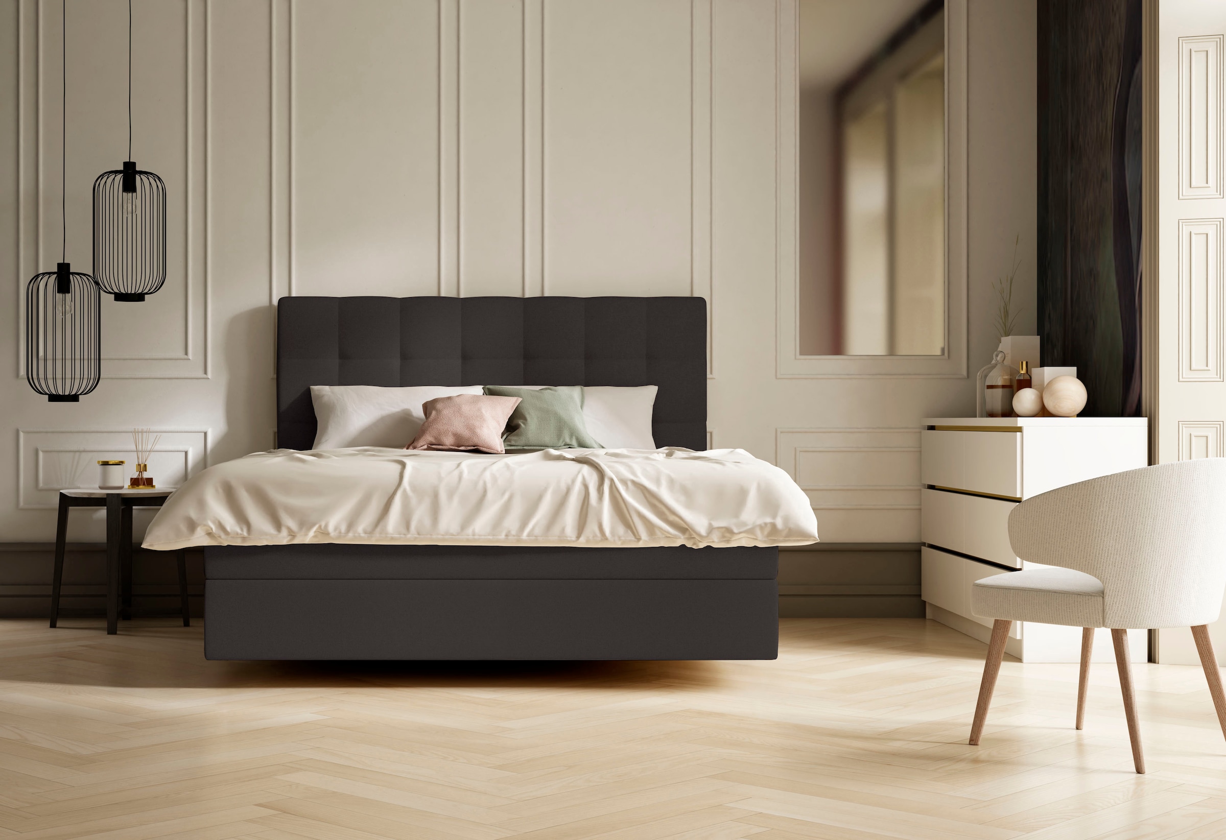 Schlaraffia Boxspringbett »Aida«, mit GELTEX® Next Topper und 7-Zonen-Tonnentaschen-Federkernmatratze