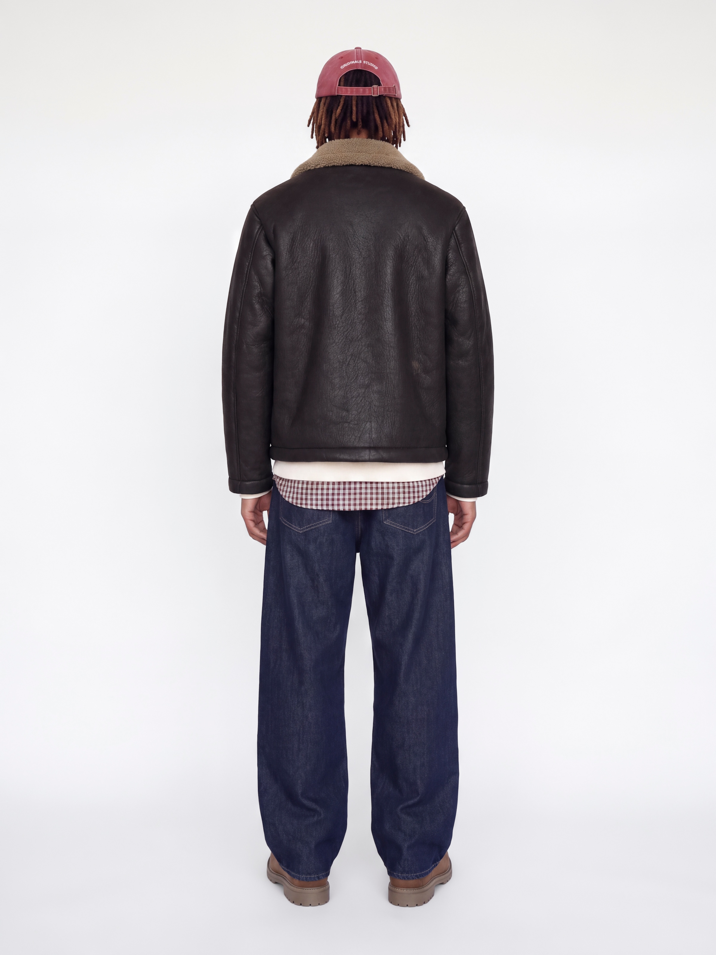 Jack & Jones Pilotenjacke »JORSALAMANCO FLIGHT JACKET SN« Polyester, Innenkragen mit Teddy Material