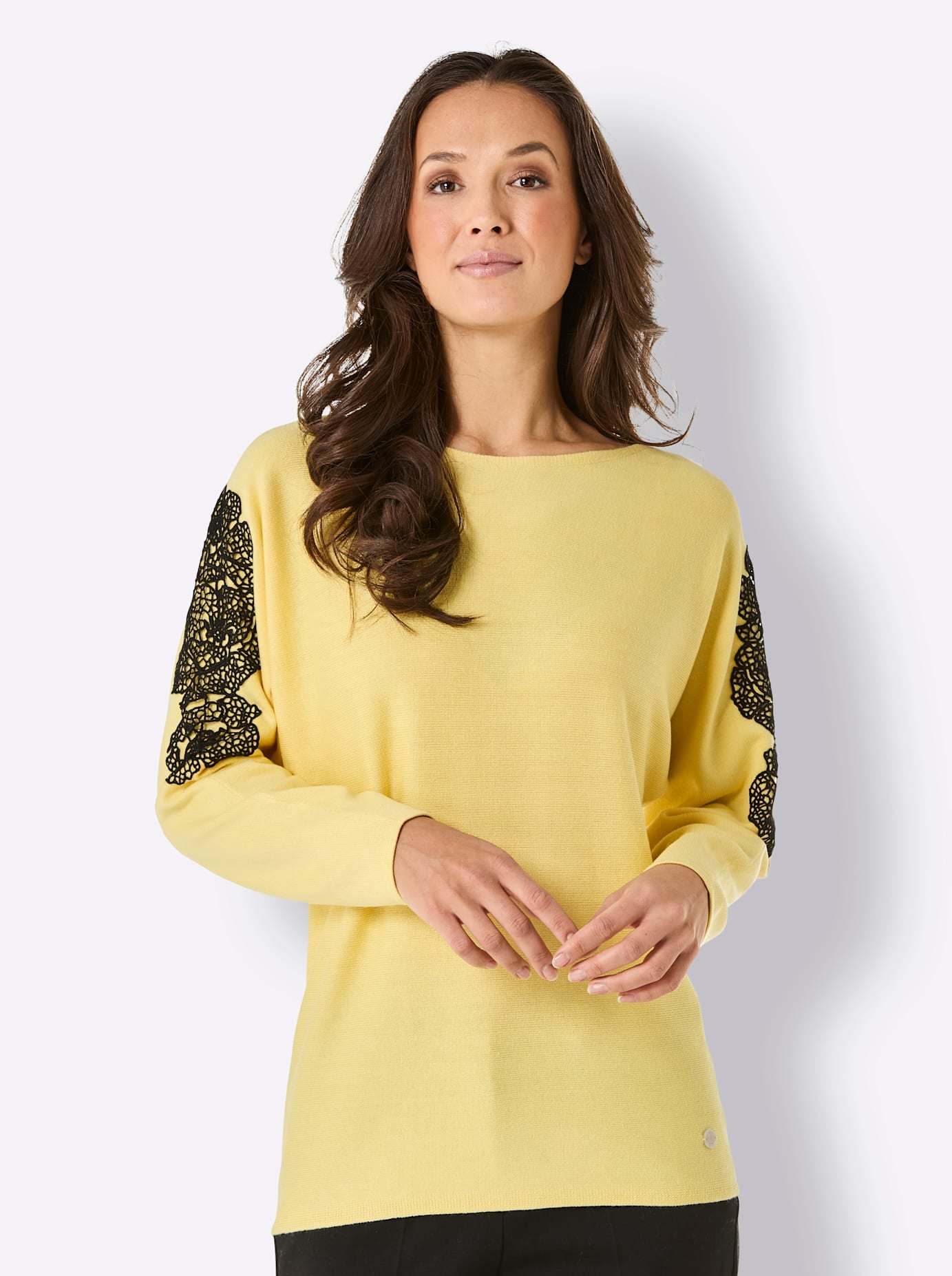 CREATION L PREMIUM Fledermauspullover »Seiden-Kaschmir-Pullover«