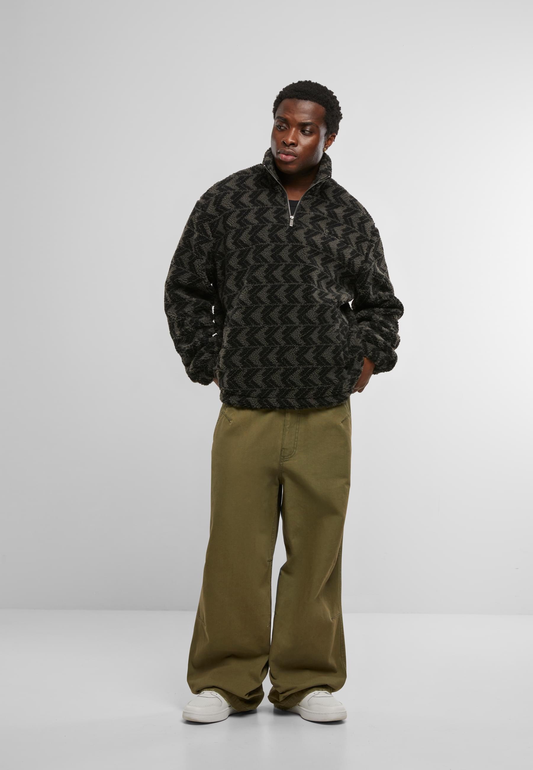 Karl Kani Sweater »Karl Kani Metal Signature Monogram Teddy Troyer«, (1 tlg.)
