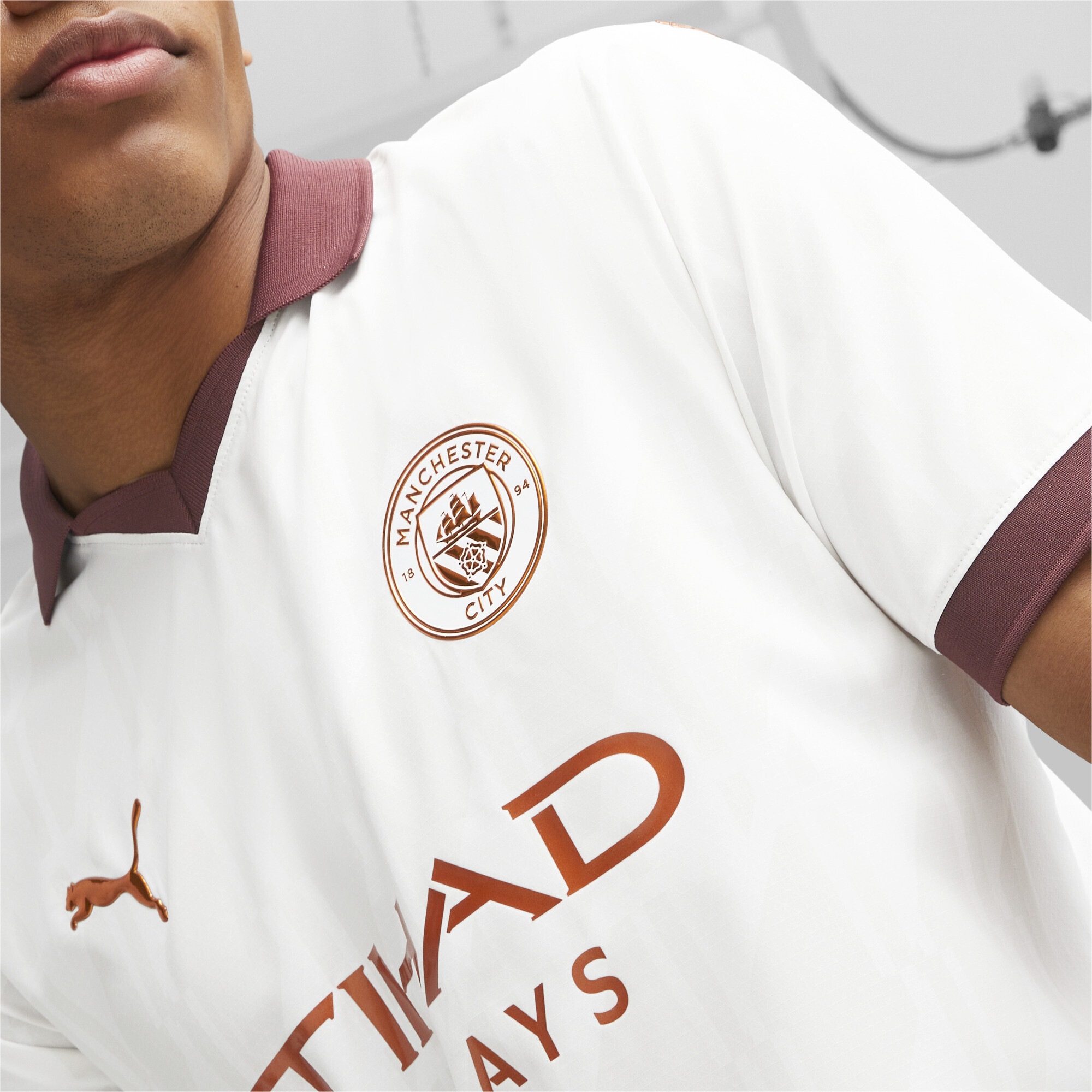 PUMA Trainingsshirt »Manchester City 23/24 Authentisches Auswärtstrikot Herren«