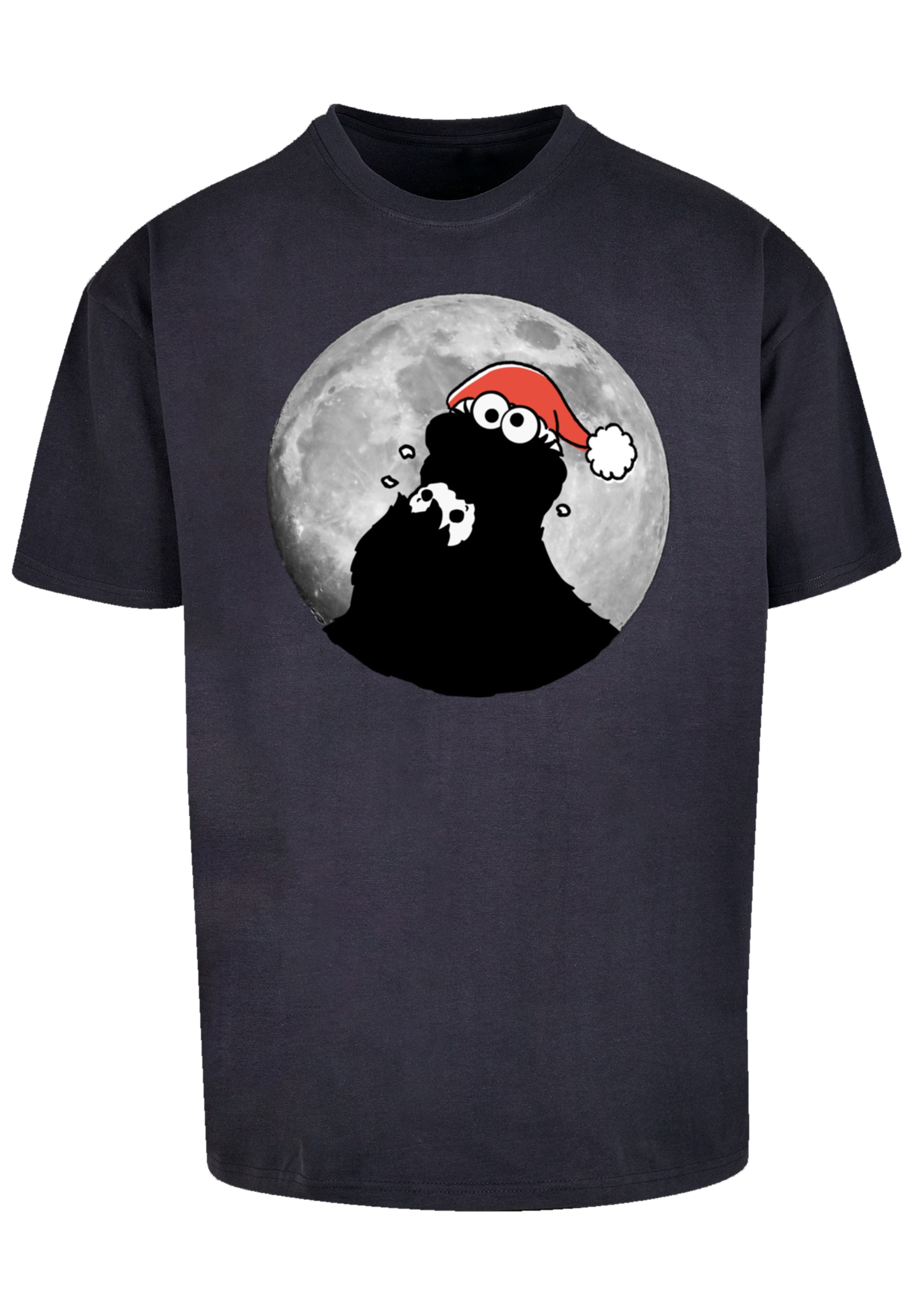 F4NT4STIC T-Shirt »Krümelmonster Weihnachten«, Premium Qualität