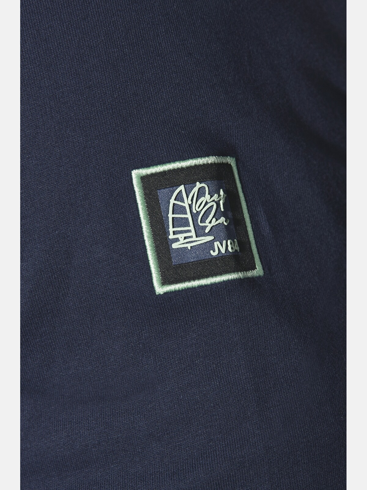Jan Vanderstorm Sweatjacke »Sweatjacke JAVALD«, mit seitlichen Leistentaschen