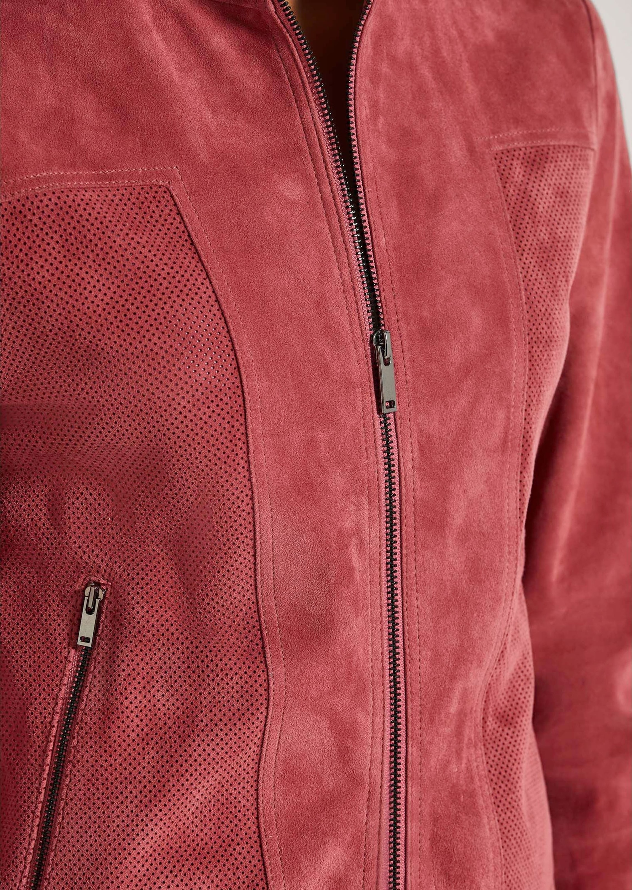 MADELEINE Lederjacke »Lederjacke Ziegenvelours-Jacke«
