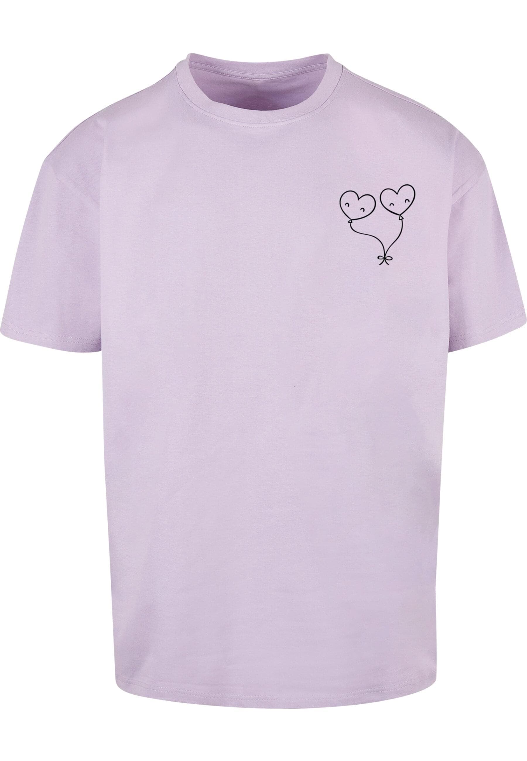 Merchcode T-Shirt "Merchcode Hugs & Love - Love Ballon Heavy Oversize Tee" günstig online kaufen