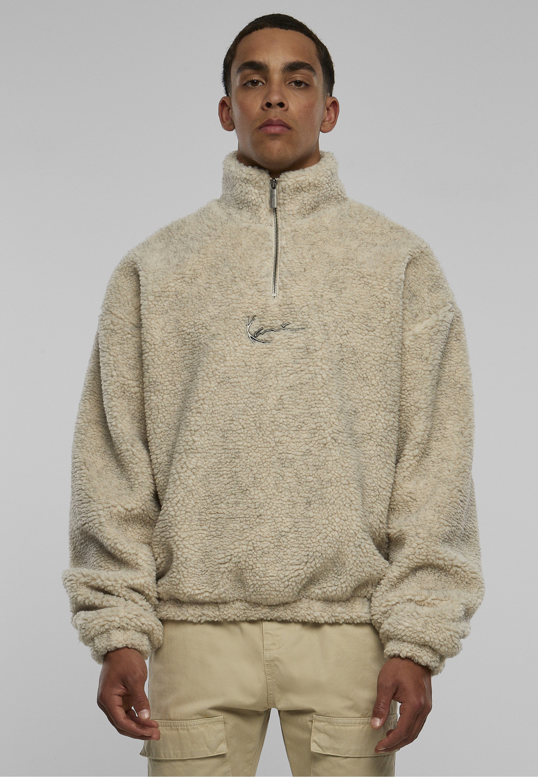 Karl Kani Sweatshirt »Karl Kani Herren KM233-018-2 KK Metal Signature Teddy Troyer«, 1 Stk.
