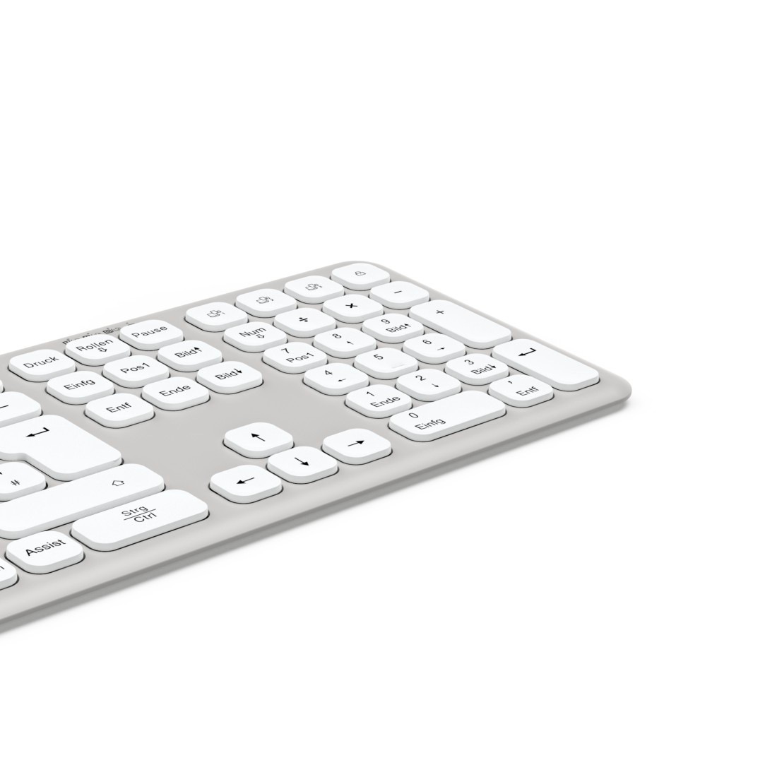 Hama Tastatur »Tastatur WK-550 (kabellos, QUERTZ, Multi-Device)«
