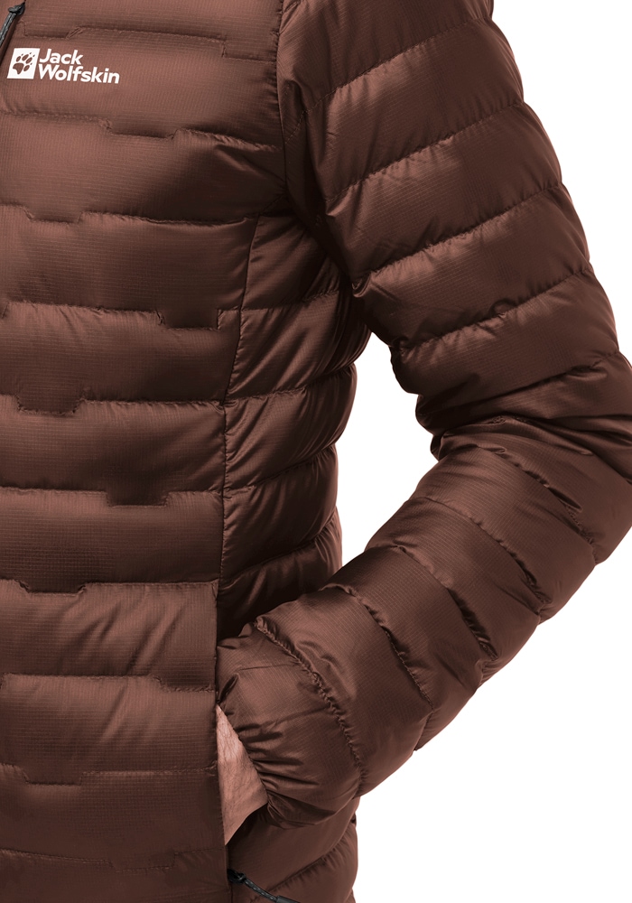 Jack Wolfskin Daunenjacke »PASSAMANI DOWN HOODY M RDS«, mit Kapuze