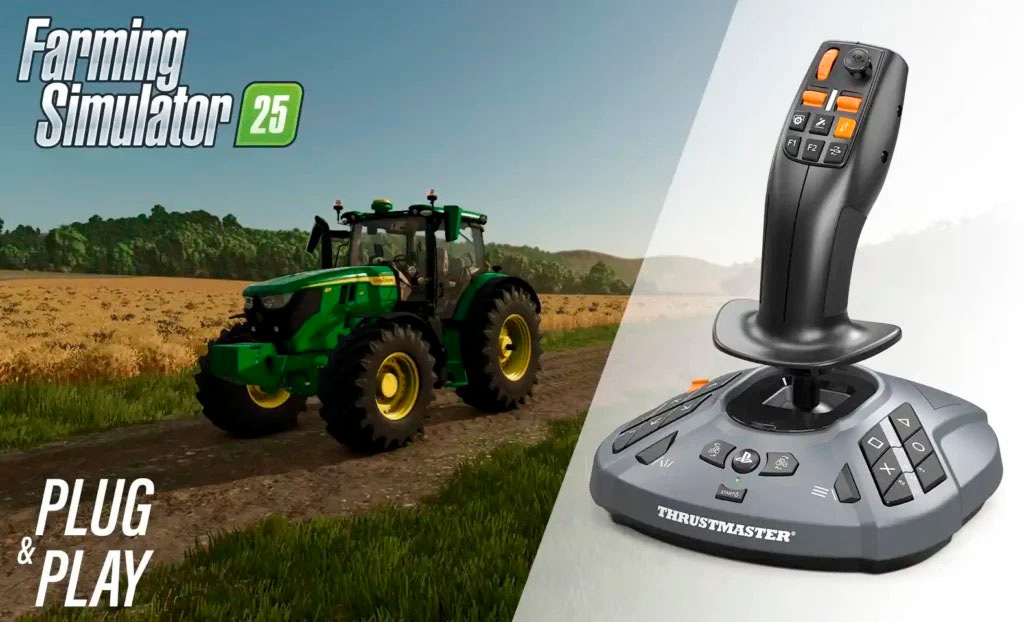 Thrustmaster Joystick »SIMTASK FARMSTICK PLAYSTATION«