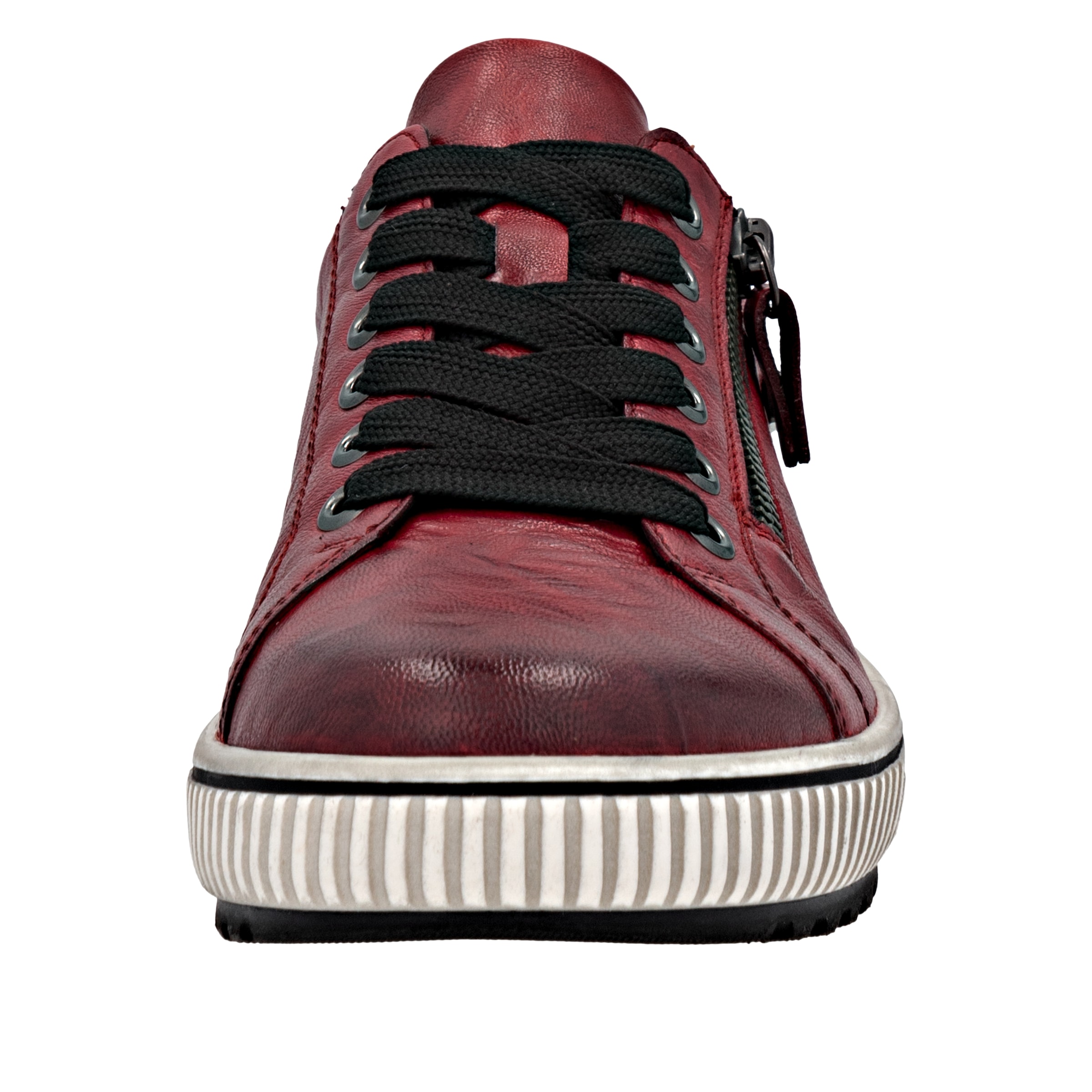 Remonte Plateausneaker, Freizeitschuh, Halbschuh, Schnürschuh mit Außenreißverschluss