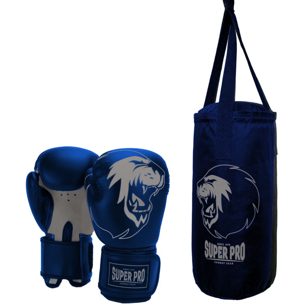 Super Pro Boxsack »Boxing Set Junior«, (Set, mit Boxhandschuhen)