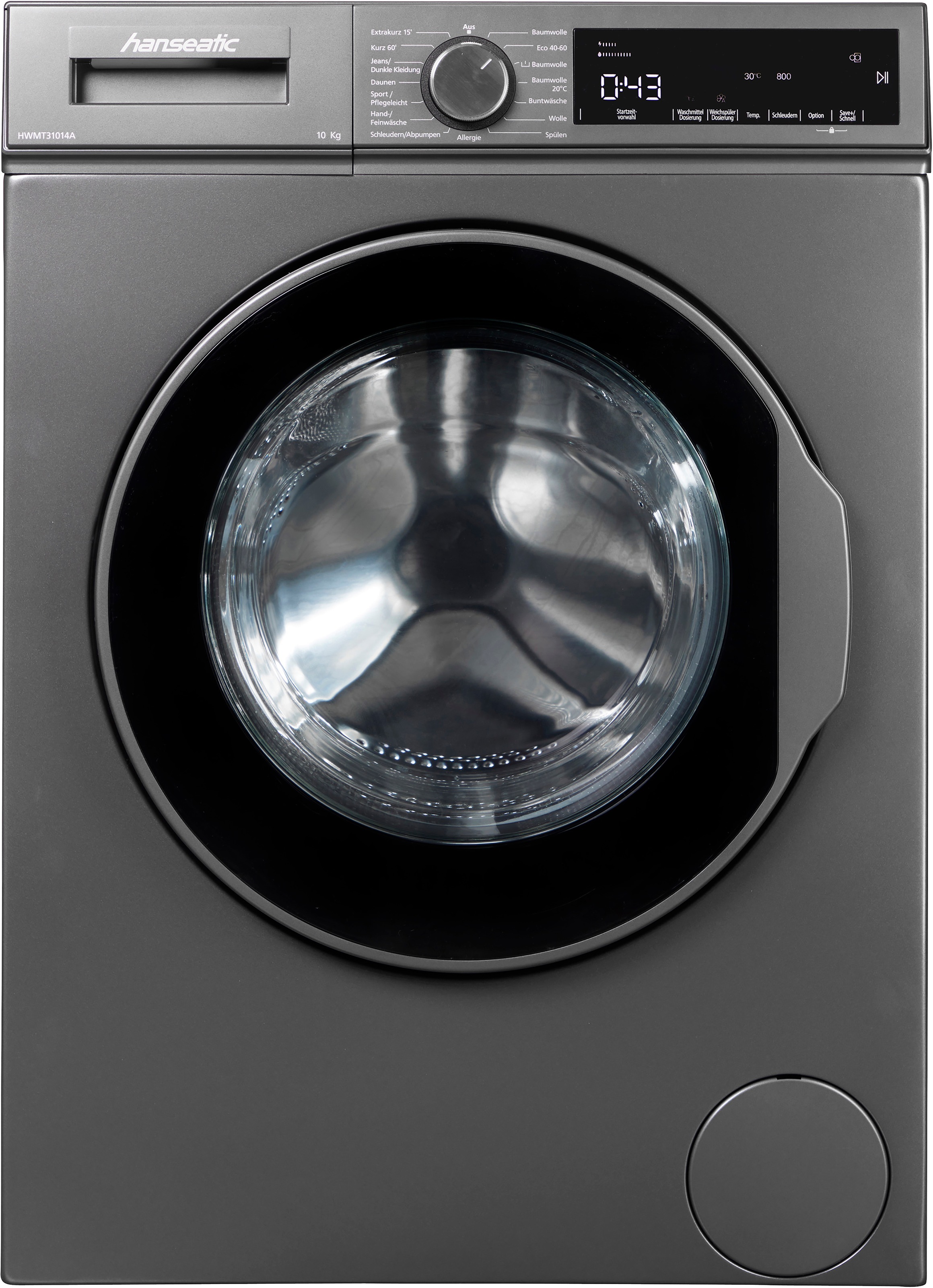 Thumbnail - Hanseatic Waschmaschine "HWMT31014A" 10 kg 1400 U/min