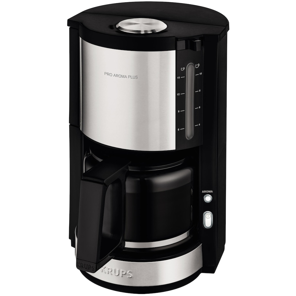 Krups Filterkaffeemaschine »ProAroma Plus KM321«, 1,25 l Kaffeekanne, Papierfilter, 1x4