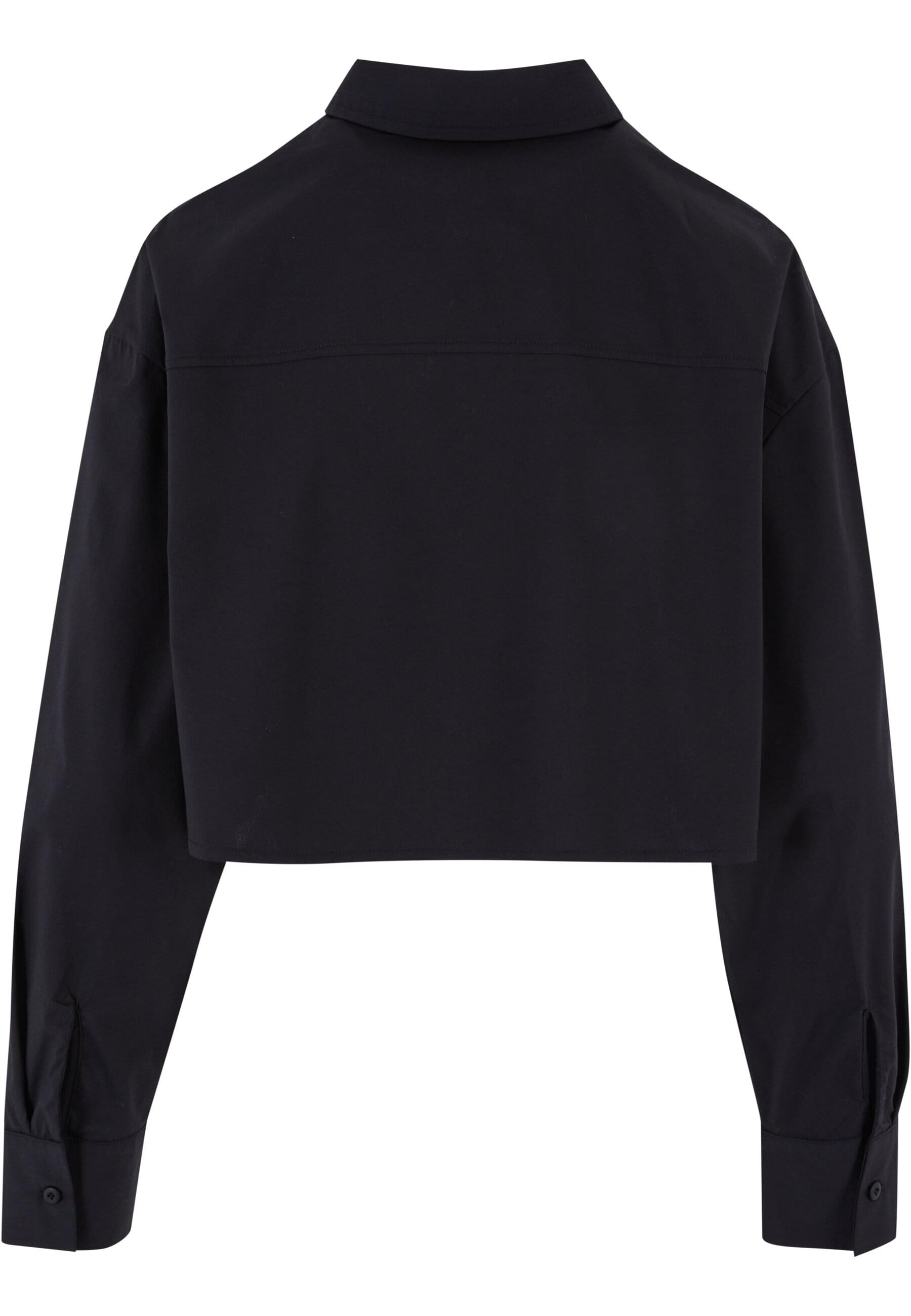 URBAN CLASSICS Klassische Bluse "Urban Classics Damen Ladies Cropped Oversi günstig online kaufen
