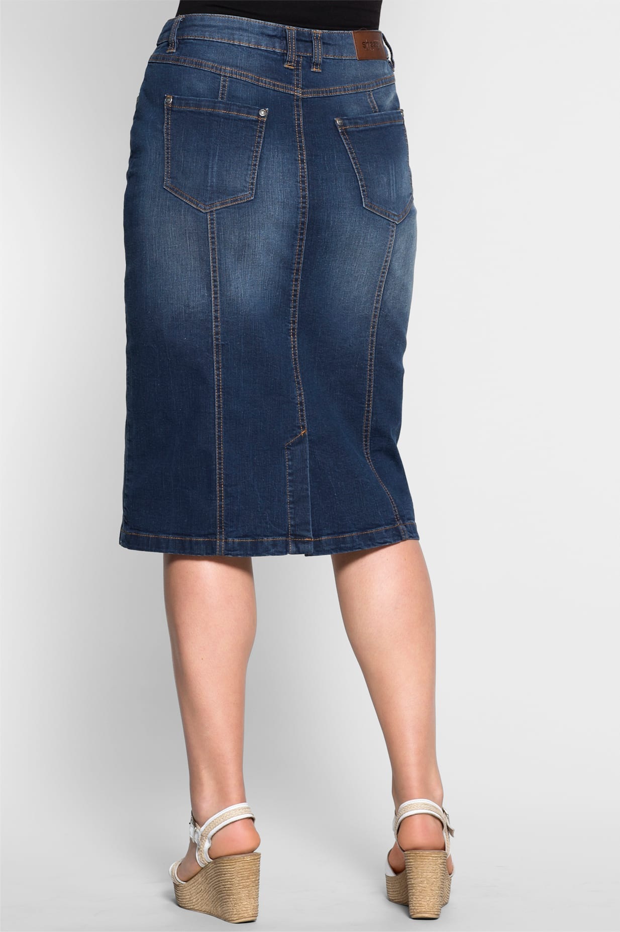 Sheego Jeansrock günstig online kaufen