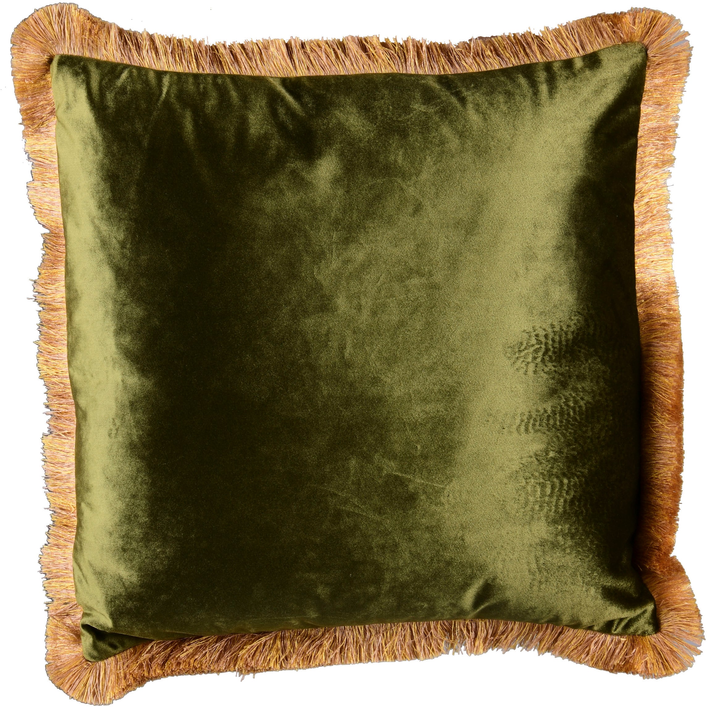 Dekokissen "ELONA", B/L: 45cm x 10cm, 1 Stk., grün, MIRRORS AND MORE, Polyester, B:45cm L:10cm, Dekokissen_Sitzkissen_Kissenhüllen, unifarben,