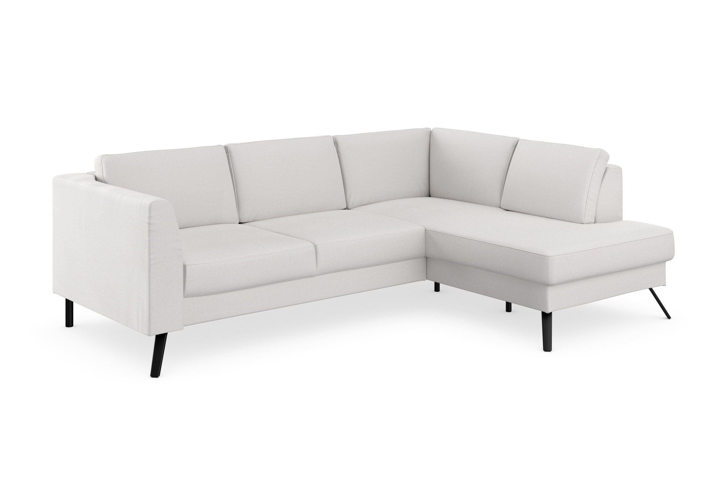 sit&more Ecksofa »Lindholm L-Form«, mit Sitztiefenverstellung und Federkern