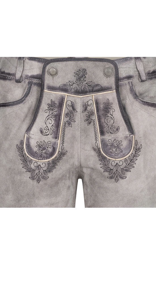 Nübler Trachtenlederhose »Lederhose kurz Tiana«