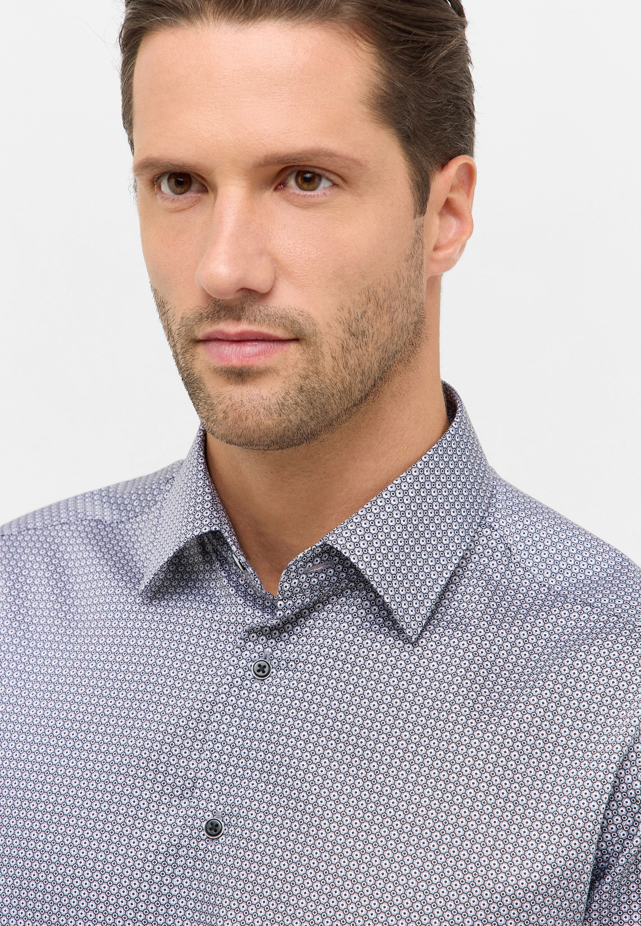 Eterna Langarmhemd »MODERN FIT«, NON IRON (bügelfrei)