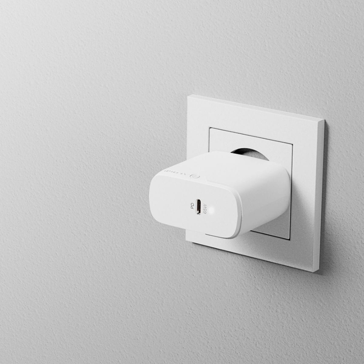 ALOGIC USB-Ladegerät »Rapid Power 65W USB-C PD Fast GaN + USB-C-Kabel (2m)«