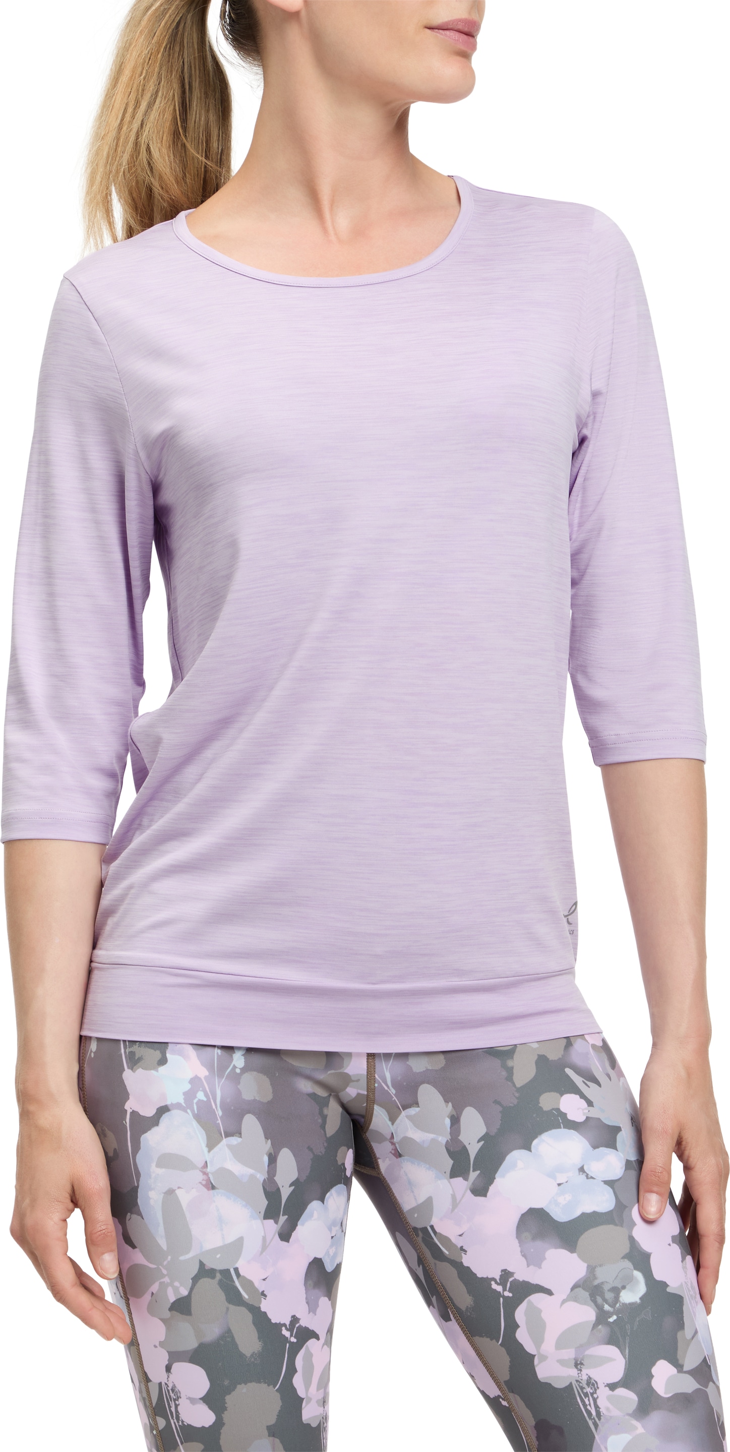 Energetics T-Shirt "DA.-SHIRT JEWEL 3/4 SHORT SLEEVE W" Kurzarm, mit Rundhalsausschnitt, aus Jersey, Loose Fit