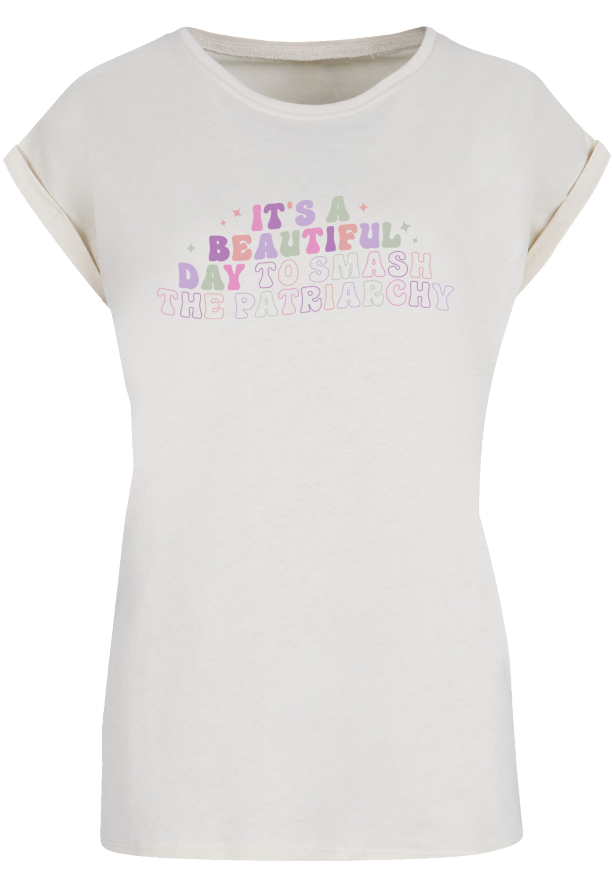 F4NT4STIC T-Shirt »Smash The Patriarchy Iternationaler Frauentag« Premium Qualität