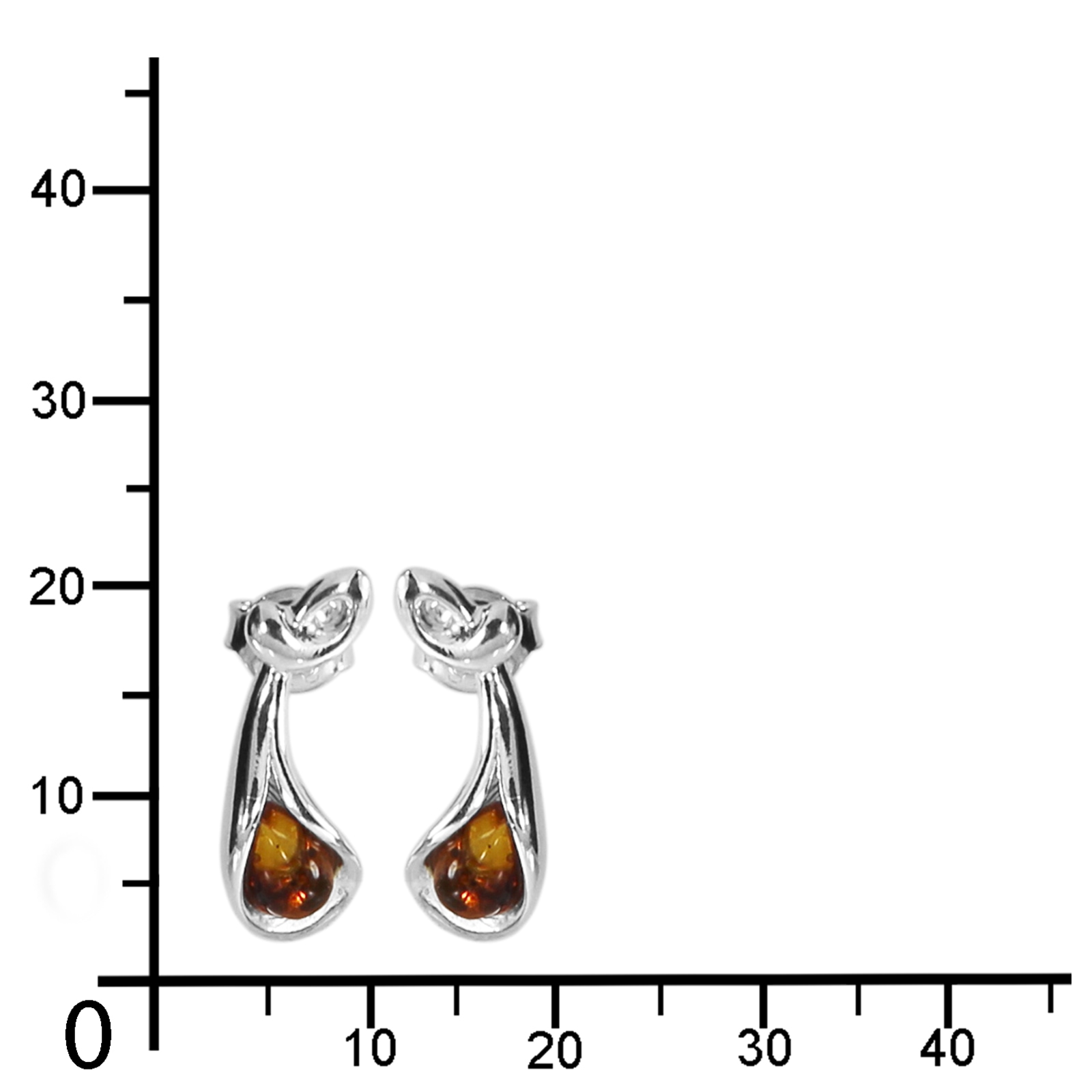 OSTSEE-SCHMUCK Paar Ohrstecker »Ostsee-Schmuck Ohrstecker Jeanne Ohrstecker Jeanne«