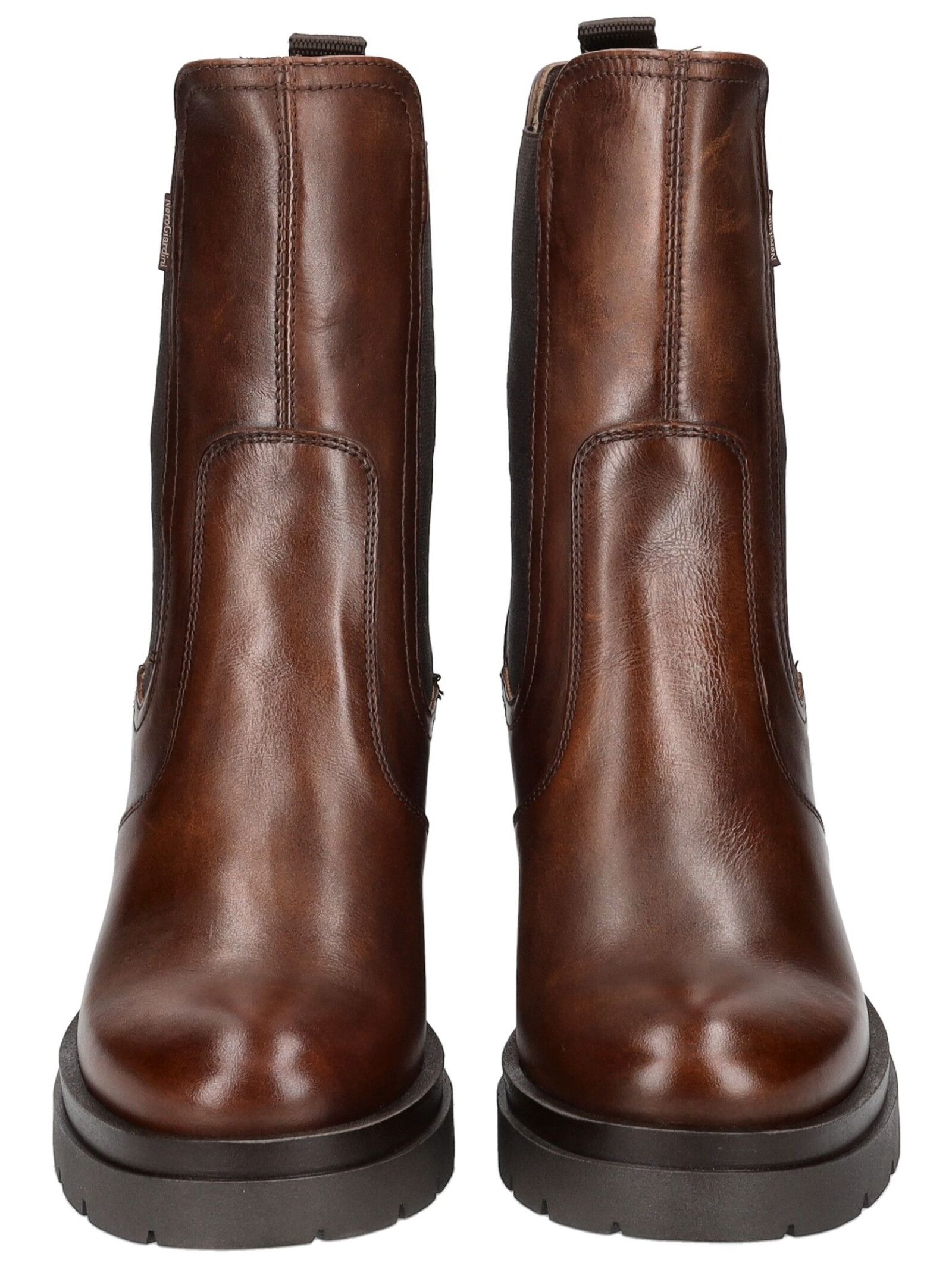 Nero Giardini High-Heel-Stiefelette »Nero Giardini Stiefelette Leder/Textil«