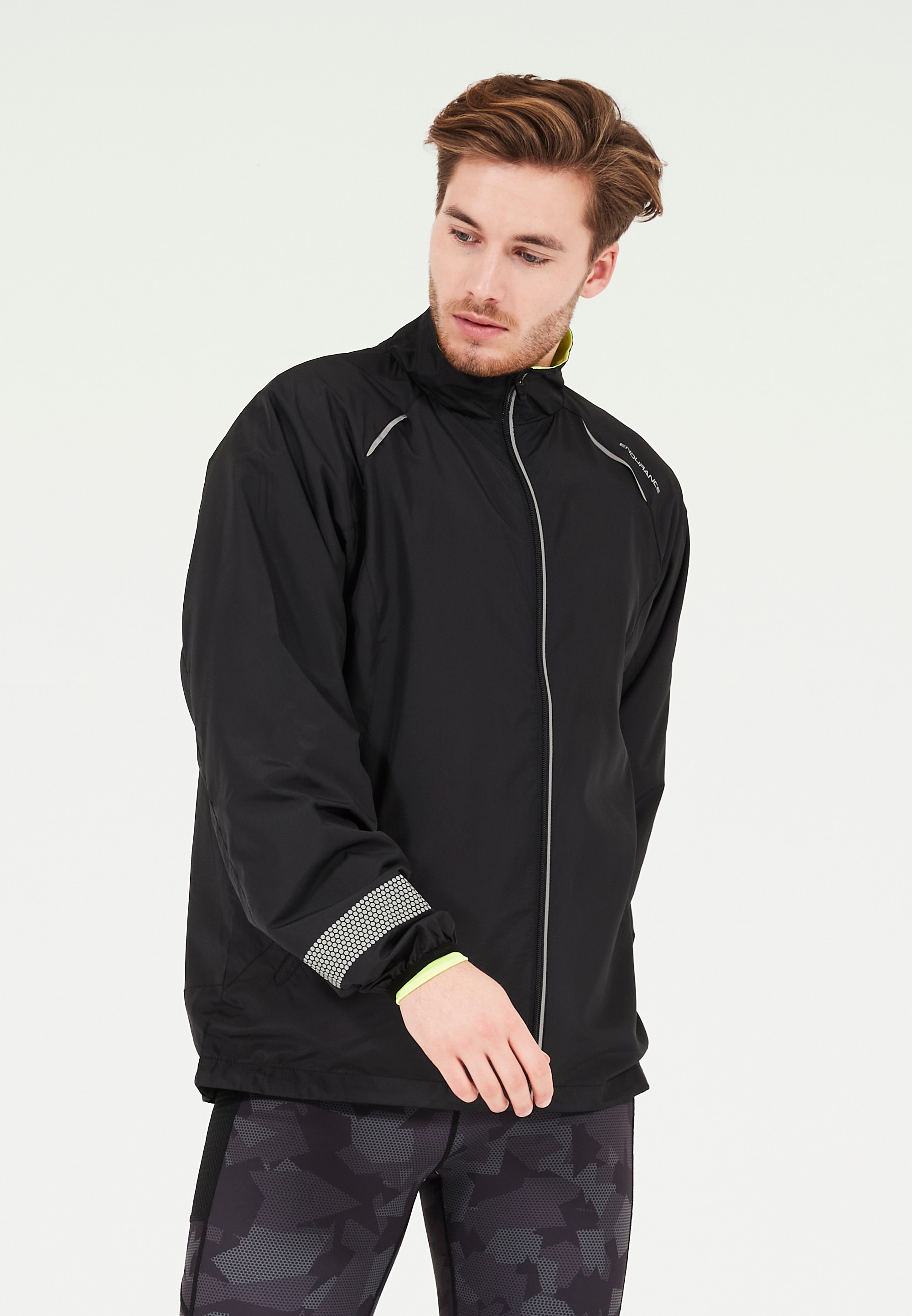 ENDURANCE Laufjacke »Earlington«, mit extra großen reflektierenden Elementen