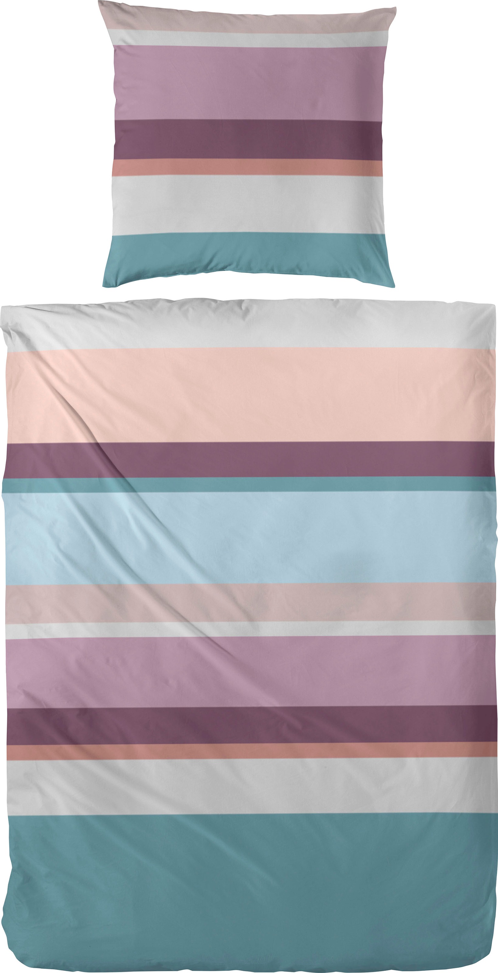 Primera Bettwäsche "Heavy Stripe" 2 Stk. tlg. mit modernen Streifen in fris günstig online kaufen