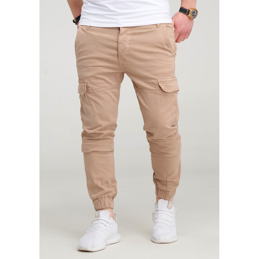 behype Cargohose »BHMattheo2«, im Jogging-Design