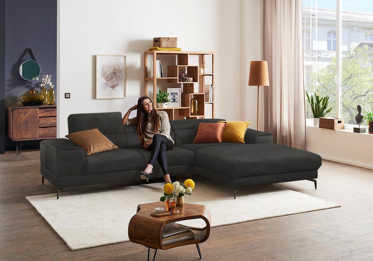 W.SCHILLIG Ecksofa "piedroo, Designsofa mit tollem Sitzkomfort, elegant und günstig online kaufen
