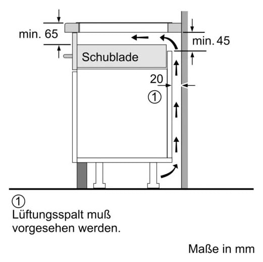 BOSCH Flex-Induktions-Herd-Set »HND679LS61«, HEA578BS1, mit Teleskopauszug nachrüstbar, Pyrolyse-Selbstreinigung