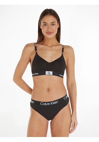 Calvin Klein Bralette-BH su klaiskinio stiliaus CK-...