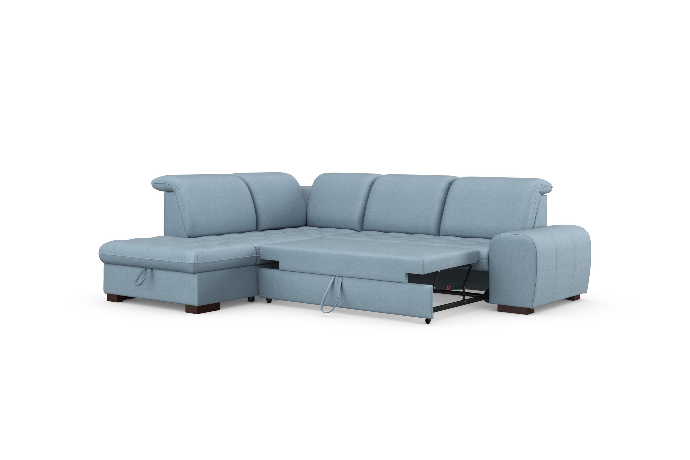 sit&more Ecksofa »Luxor L-Form«, wahlweise mit Bettfunktion, Stauraum und Kopfteilverstellung