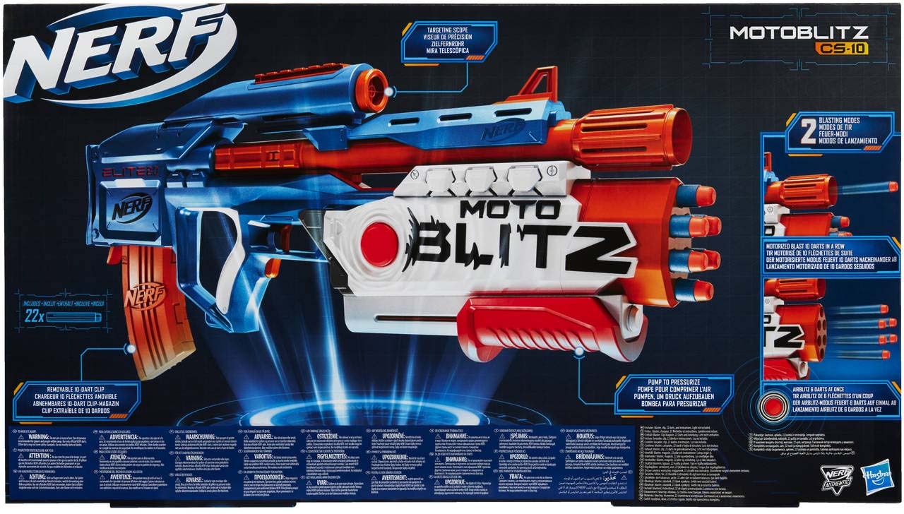 Hasbro Blaster »Nerf Elite 2.0 Motoblitz«