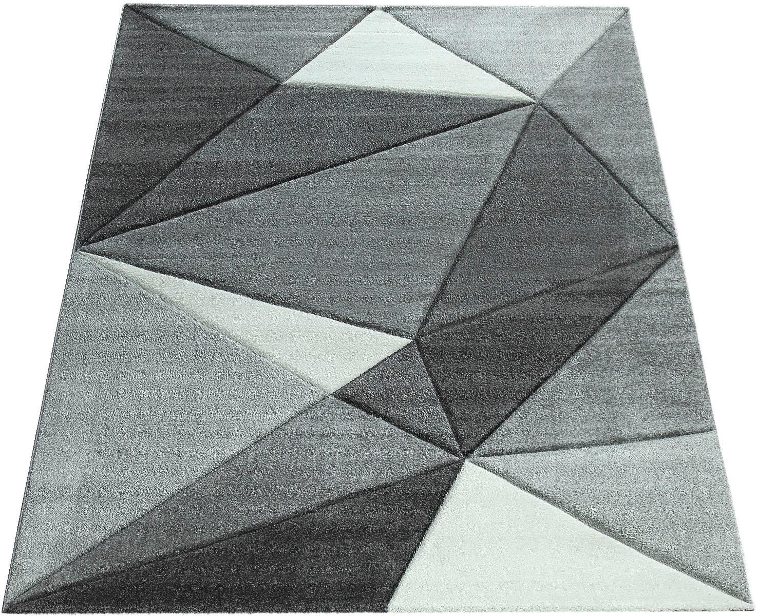 Paco Home Teppich-Läufer, Muster, kaufen geometrisches Konturenschnitt mit BAUR | gewebt, Läufer 237«, »Lara rechteckig, Kurzflor