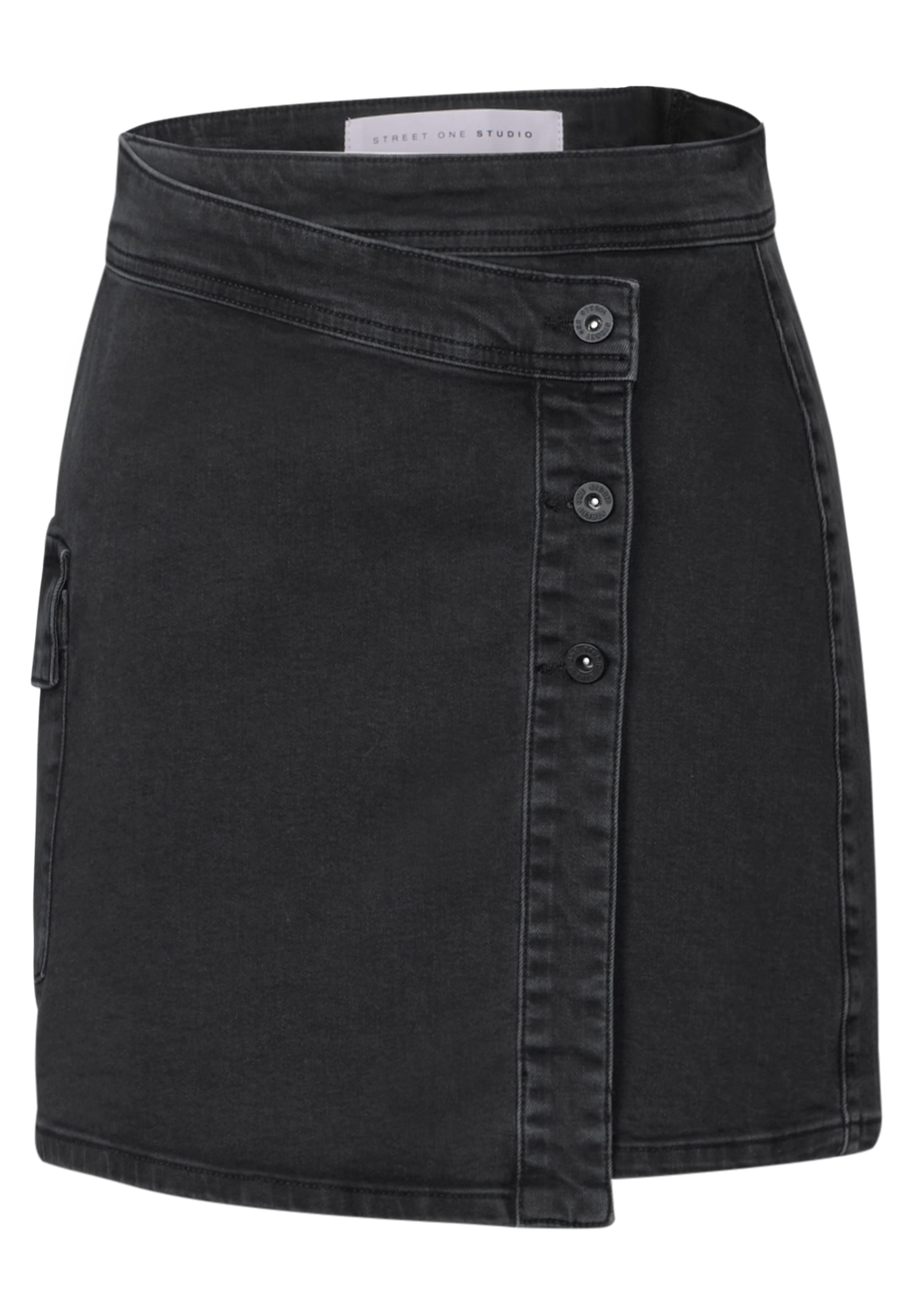 STREET ONE STUDIO Jeansrock, aus Baumwolle mit Stretchanteil