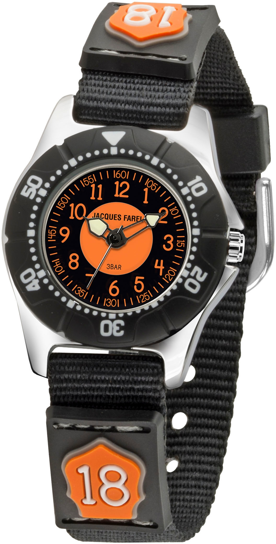 Jacques Farel Quarzuhr »KWD 4000« Armbanduhr Kinderu...