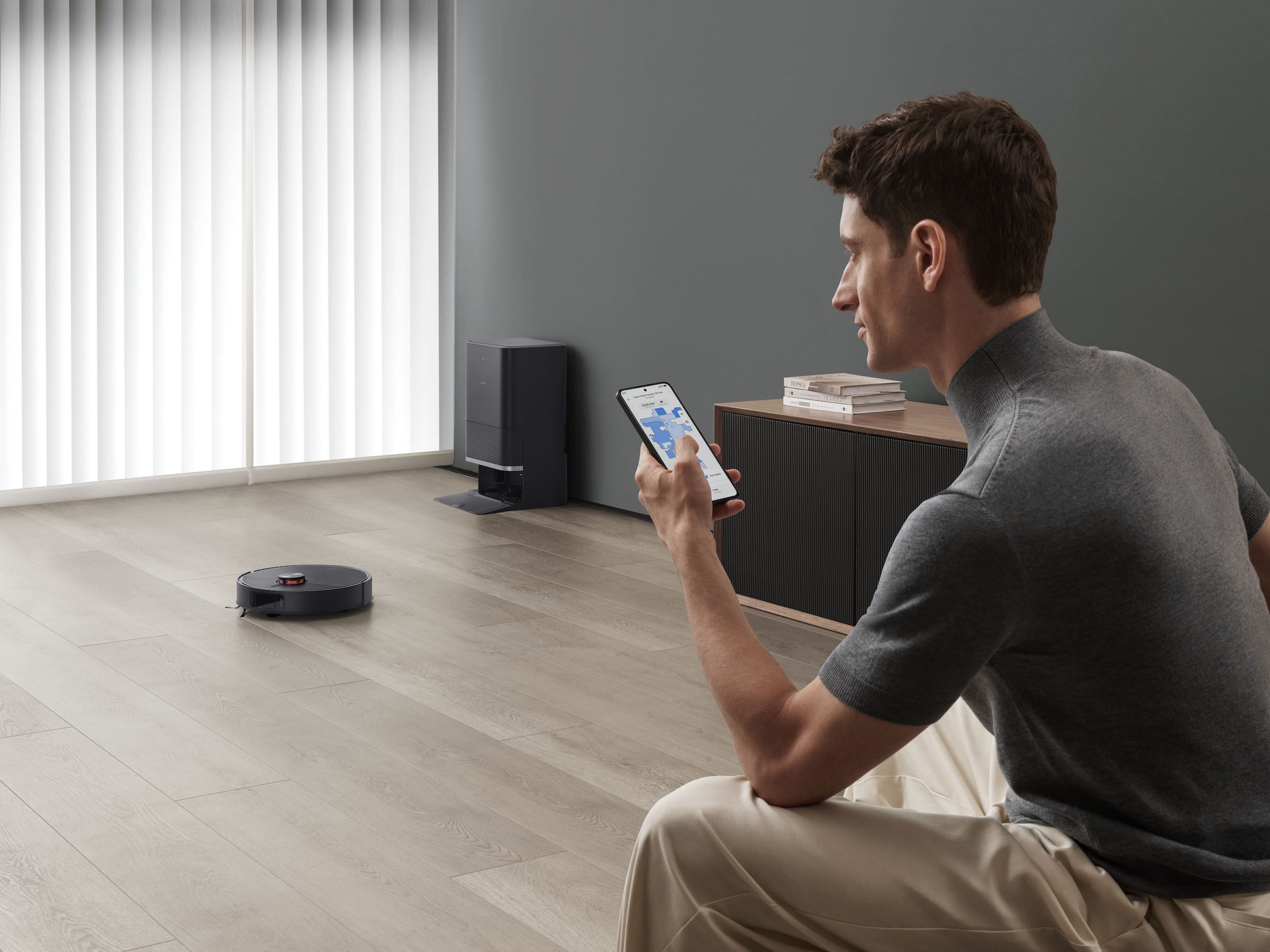Xiaomi Wischroboter »Xiaomi Robot X20 Max«, 8000 Pa superstarkes Absauggebläse