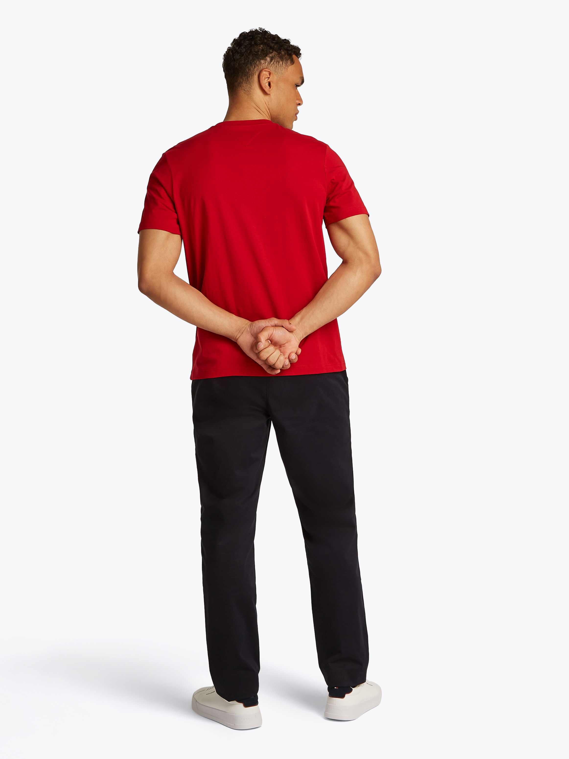 Tommy Hilfiger Rundhalsshirt »HILFIGER STACK TEE«