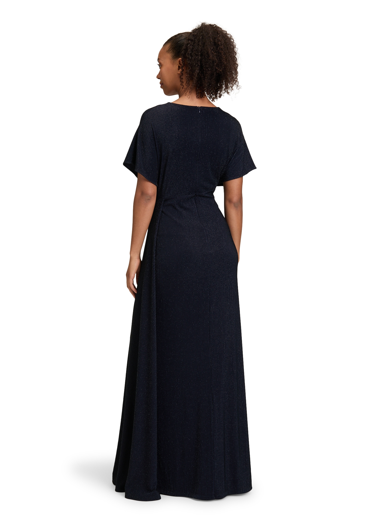 Vera Mont Abendkleid »Vera Mont Abendkleid im Glitzer-Look«, Raffung