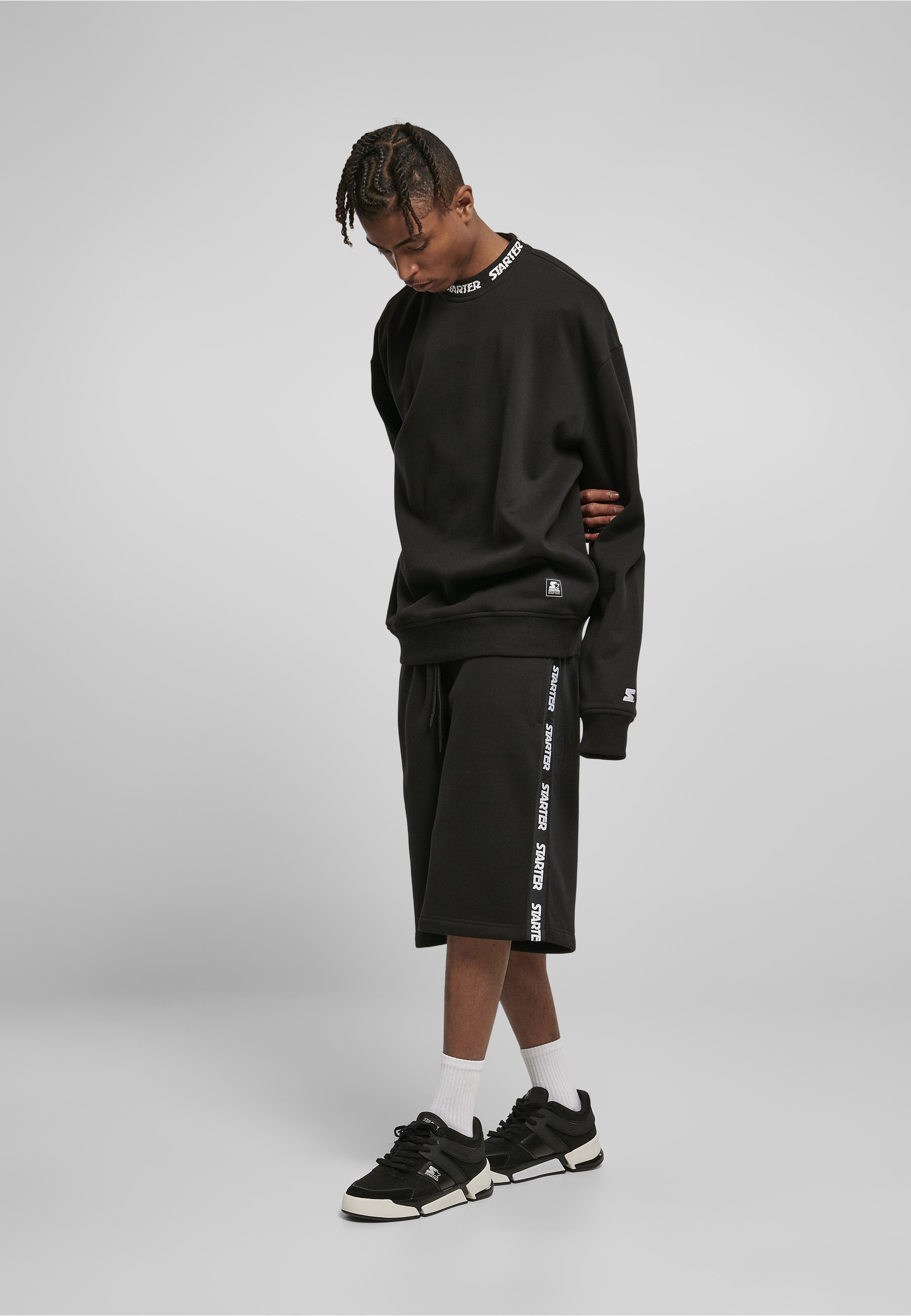 Starter Black Label Sweater »Starter Black Label Herren Starter Jaquard Rib Crewneck«, 1 Stk.
