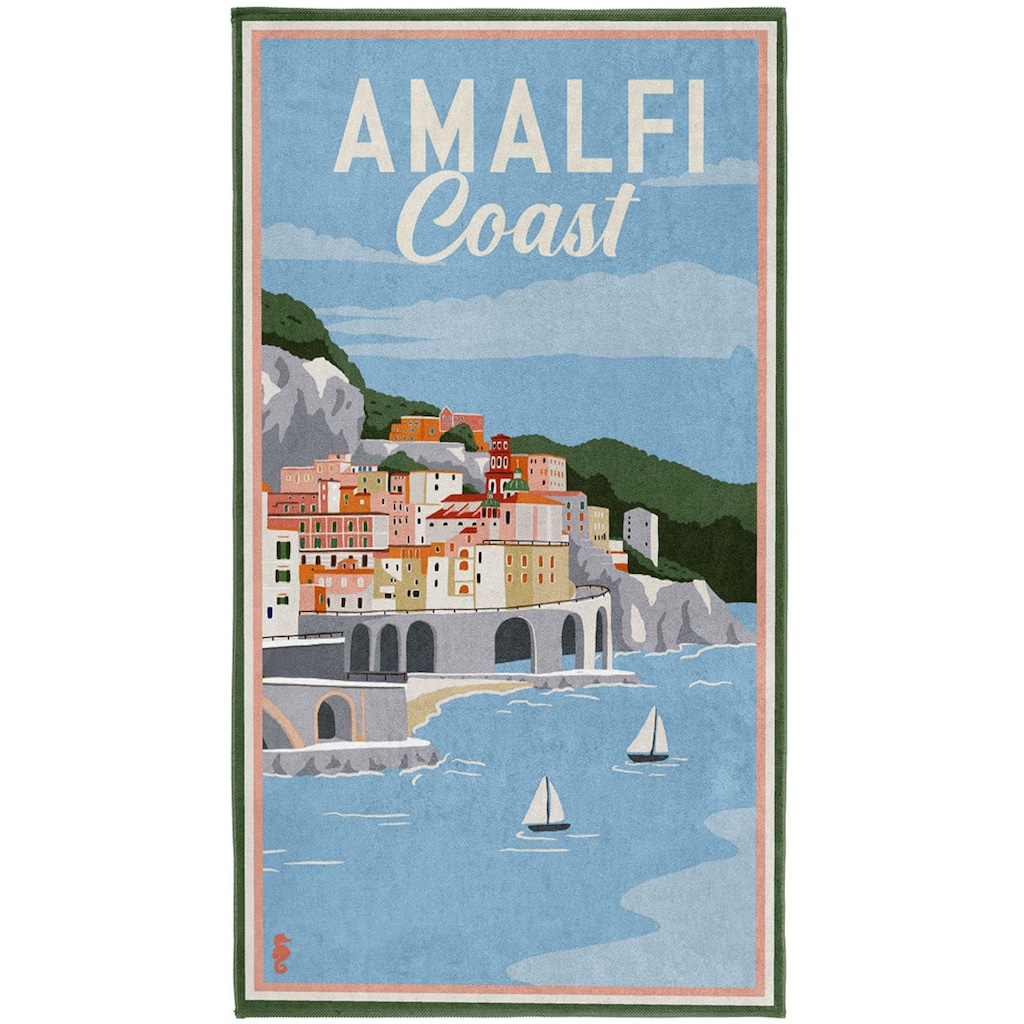 Seahorse Strandtuch »Amalfi«, (1 St.), mit Amalfi Küste