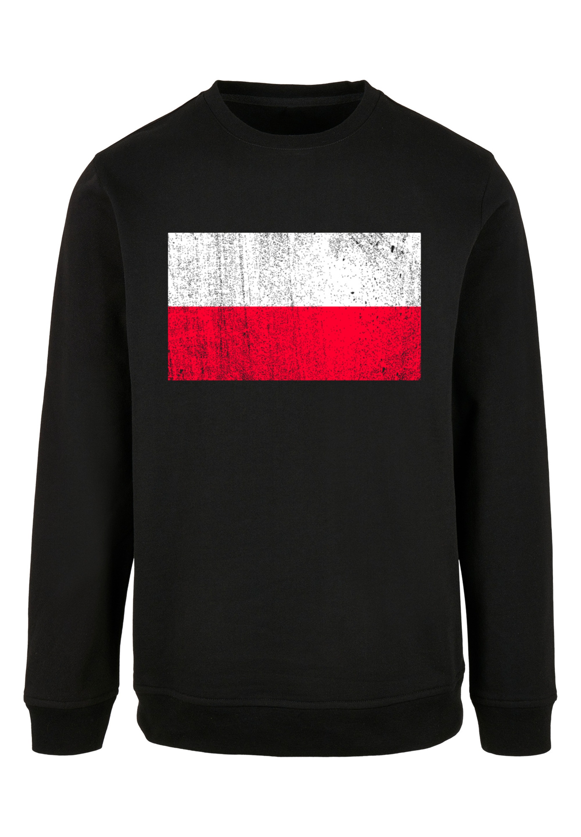 F4NT4STIC Kapuzenpullover "Poland Polen Flagge distressed" Print günstig online kaufen