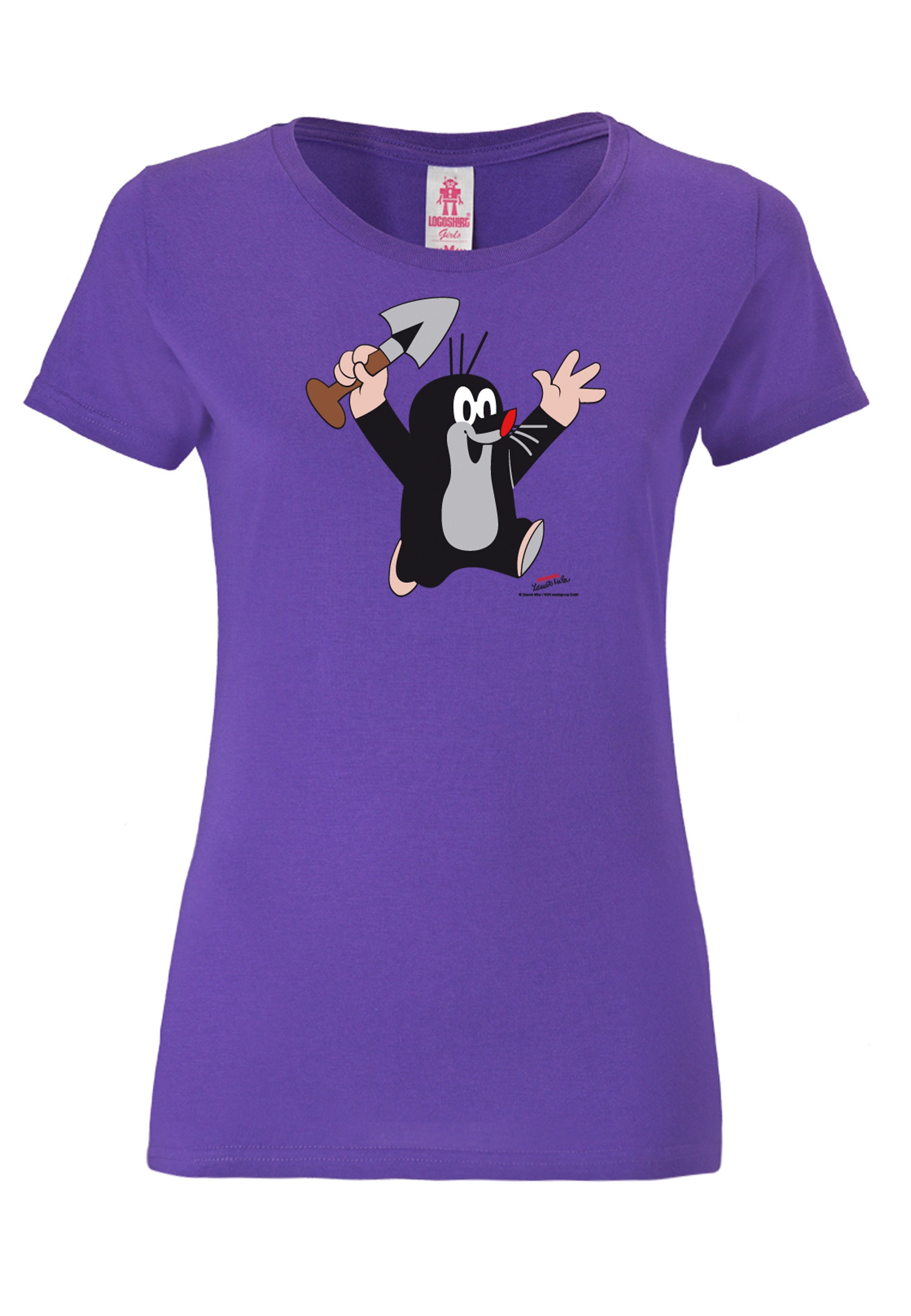 LOGOSHIRT T-Shirt »Der kleine Maulwurf«, mit lizenziertem Originaldesign