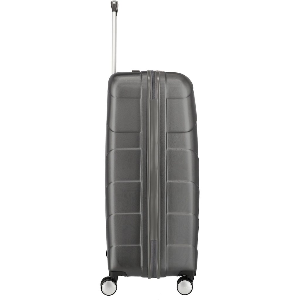 travelite Hartschalen-Trolley »Kalisto, 76 cm, anthrazit«, 4 Rollen